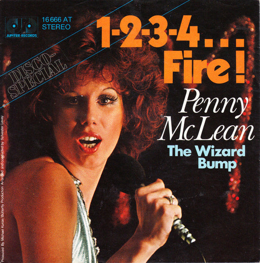 Penny McLean : 1-2-3-4... Fire! (7", Single)