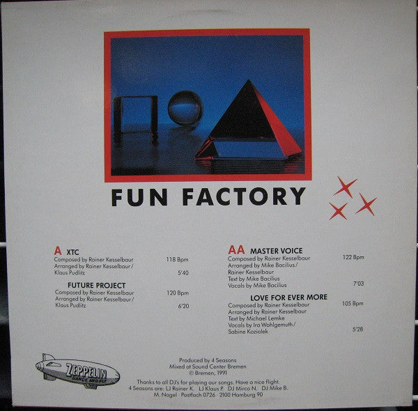 Fun Factory : Vol. 2 - Double A-Side (12", EP)