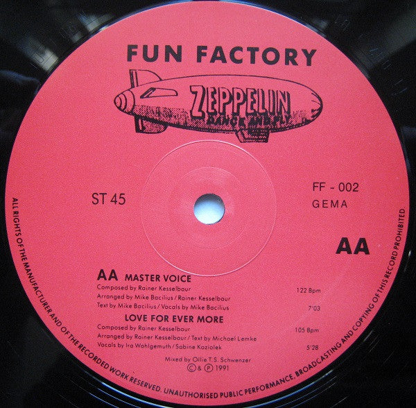 Fun Factory : Vol. 2 - Double A-Side (12", EP)