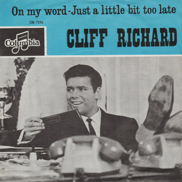 Cliff Richard : On My Word (7", Single)