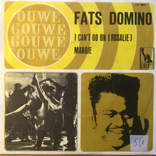 Fats Domino : I Can't Go On / Margie (7", Single)