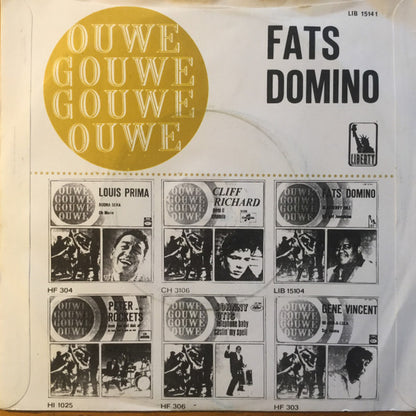 Fats Domino : I Can't Go On / Margie (7", Single)