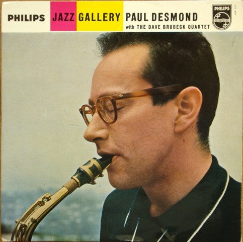 Paul Desmond With The Dave Brubeck Quartet : The Dave Brubeck Quartet Featuring Paul Desmond (7", EP, Mono)