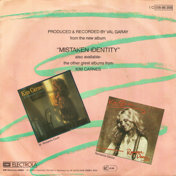 Kim Carnes : Bette Davis Eyes (7", Single)