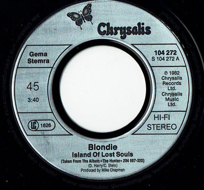 Blondie : Island Of Lost Souls (7", Single)