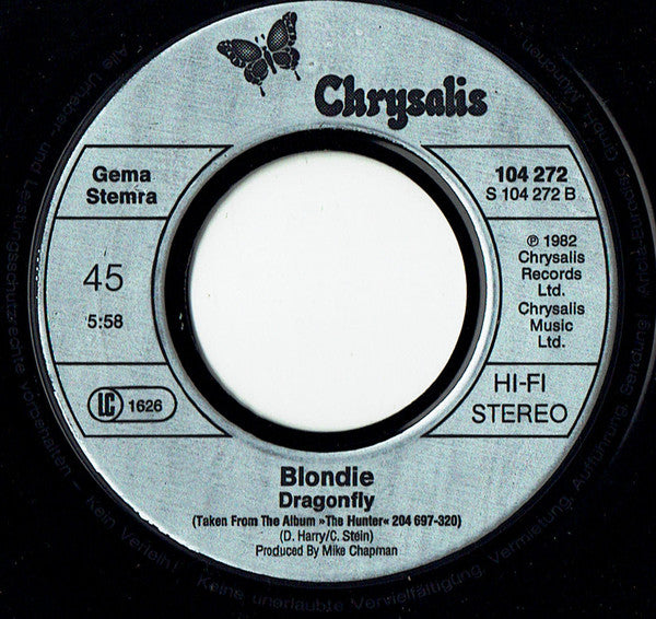 Blondie : Island Of Lost Souls (7", Single)