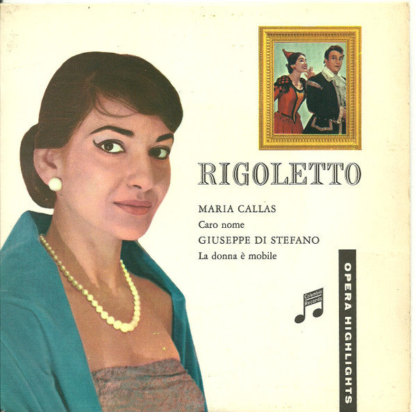 Maria Callas / Giuseppe di Stefano : Rigoletto (7")