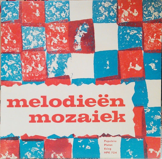 Various : Melodieen Mozaiek EP (7", EP, Pic)