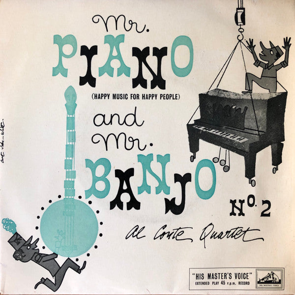 Al Conte Quartet : Mr. Piano - Mr. Banjo (7", EP)