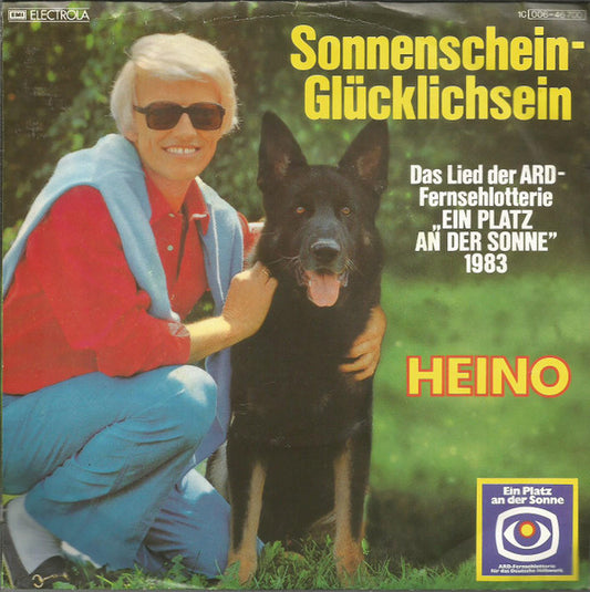 Heino : Sonnenschein - Glücklichsein (7", Single)