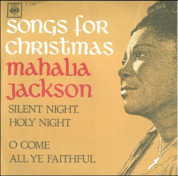 Mahalia Jackson : Silent Night, Holy Night (7", Single)