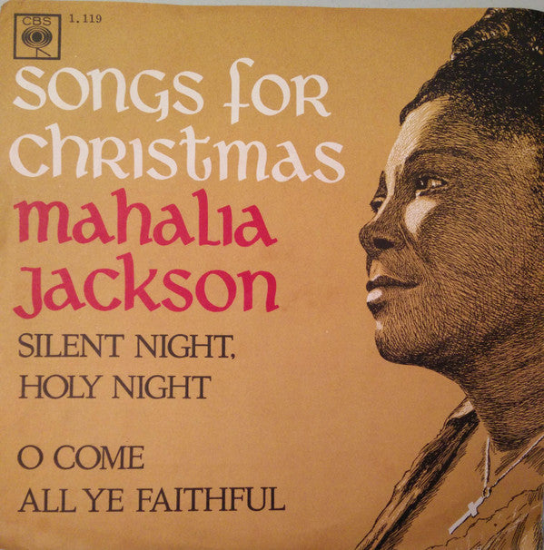 Mahalia Jackson : Silent Night, Holy Night (7", Single)