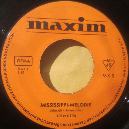 Bill Und Billy : Mississippi Melodie (7", Single)