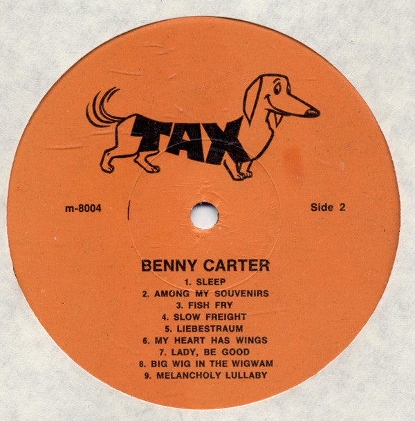 Benny Carter And His Orchestra : Melancholy Benny (LP, Comp)