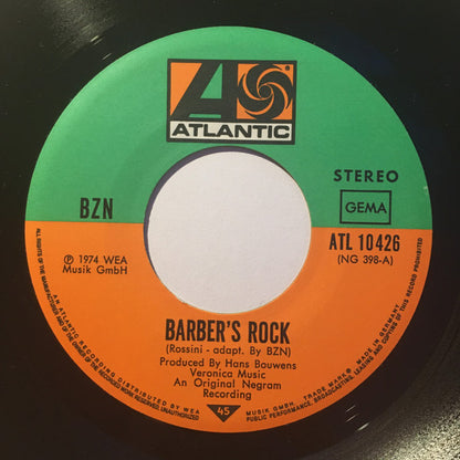 BZN : Barber's Rock (7", Single)