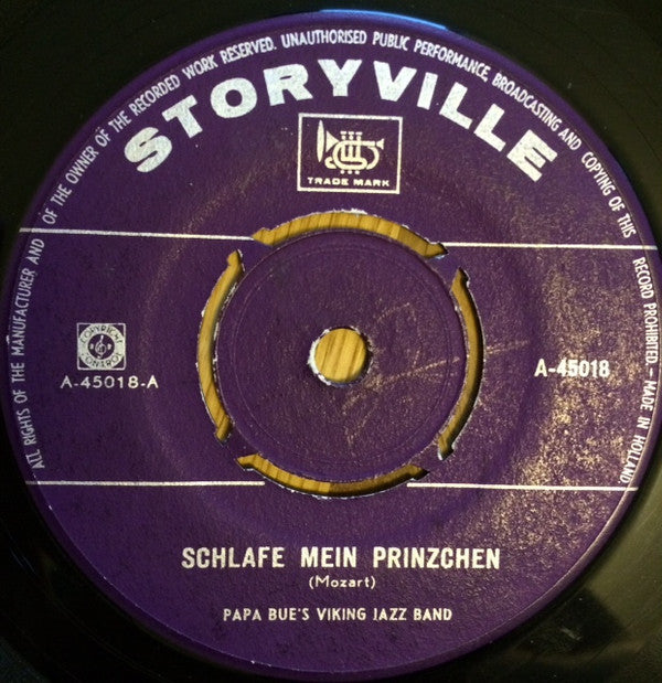 Papa Bue's Viking Jazz Band : Schlafe Mein Prinzchen / Wiegenlied (7", Single)