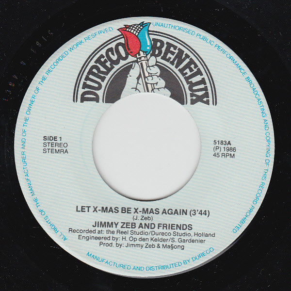 Jimmy Zeb : Let X-mas Be X-mas Again (7", Single)