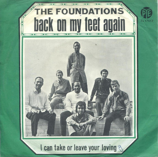 The Foundations : Back On My Feet Again  (7", Single)