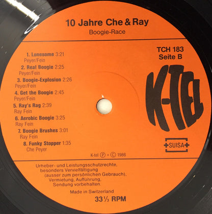 Che & Ray : 10 Jahre Che & Ray Unterwegs (Boogie-Race) (LP, Comp)