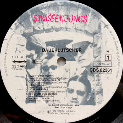 Strassenjungs : Dauerlutscher (LP, Album)