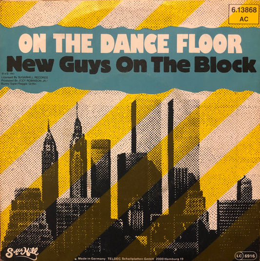 New Guys On The Block : On The Dance Floor (7", Single, Lar)