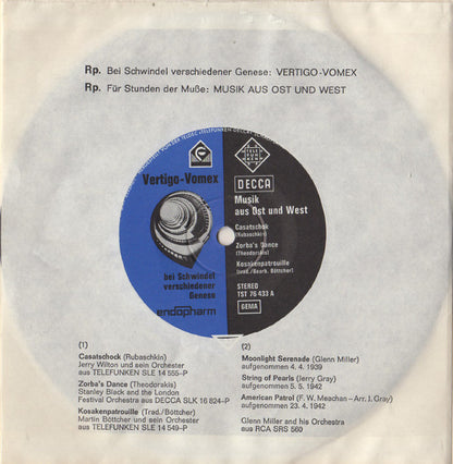 Various : Musik Aus Ost Und West (7")