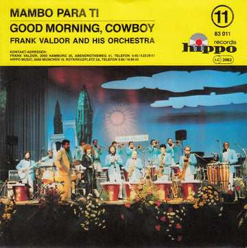 Orchester Frank Valdor : Mambo Para Ti (7", Single)