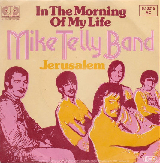 Mike Telly Band : In The Morning Of My Life (7", Single, Promo)