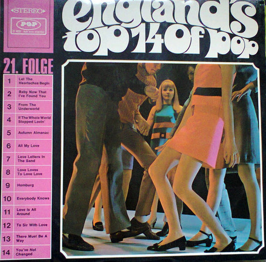 Various : England's Top 14 Of Pop, 21. Folge (LP, Comp)