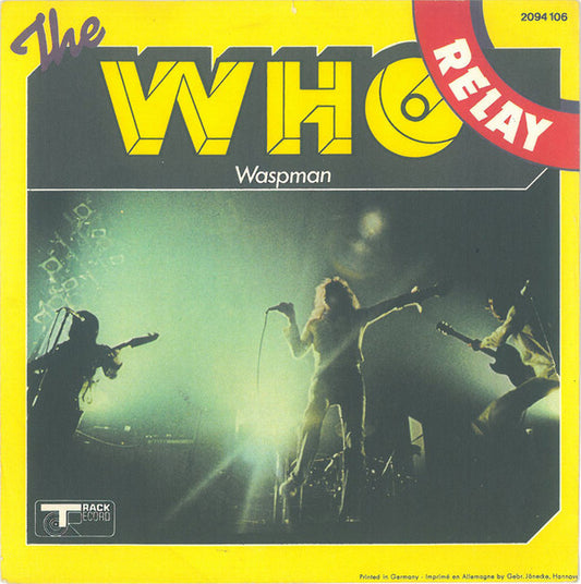 The Who : Relay (7", Single)