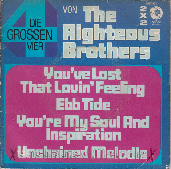 The Righteous Brothers : Die Grossen Vier (2x7", Single)