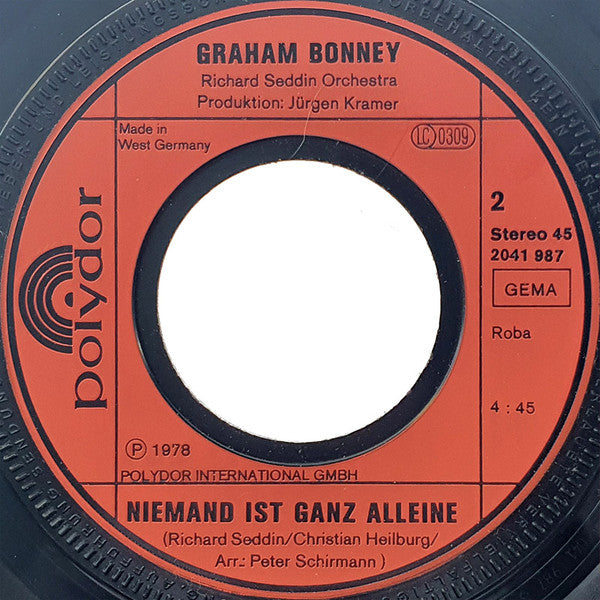 Graham Bonney : Leben Wie Gott In Frankreich (7", Single)