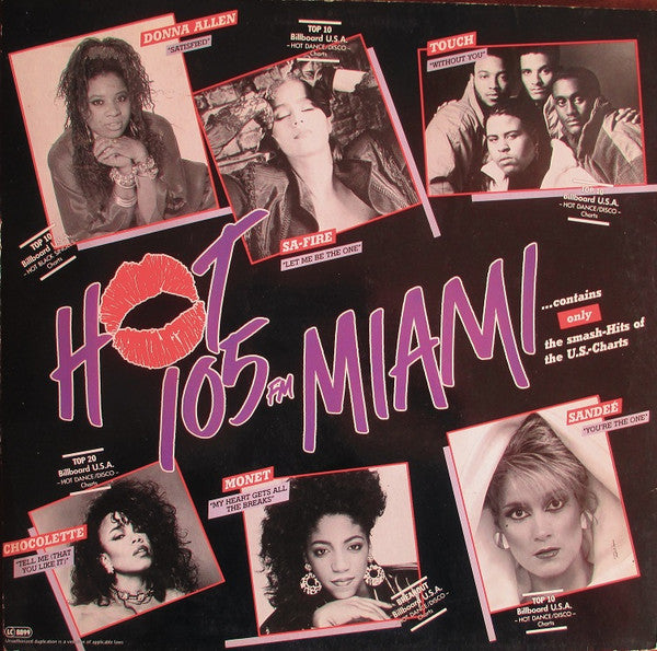 Various : Your Station Of The Stars: - Hot 105 FM Miami 12" Instant Mix (12", Maxi, Mixed)