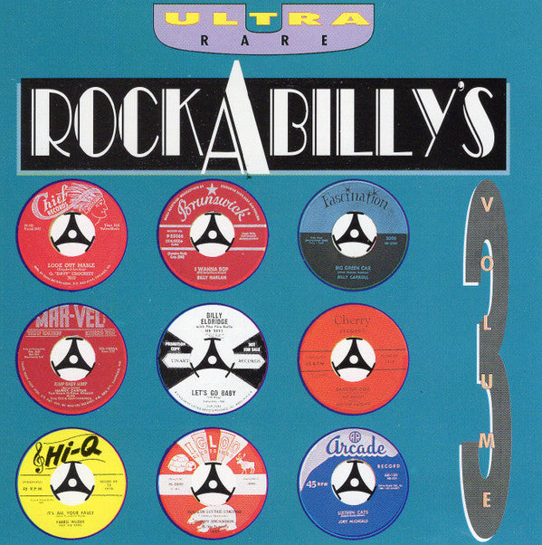 Various : Ultra Rare Rockabilly's, Volume 3 (CD, Comp)