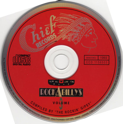 Various : Ultra Rare Rockabilly's, Volume 3 (CD, Comp)