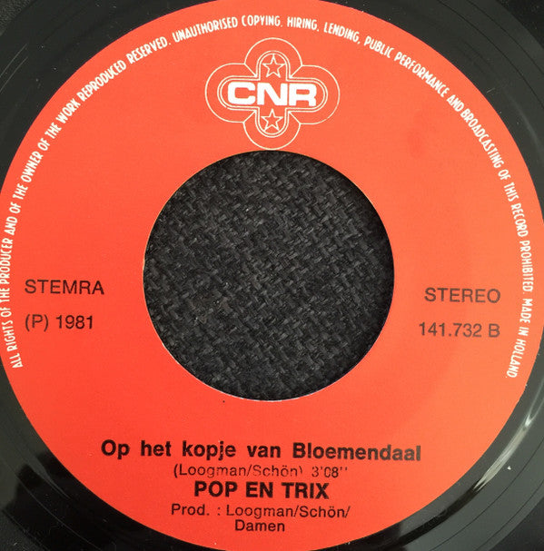 Pop & Trix : 20 Kleine Vingers (7", Single)