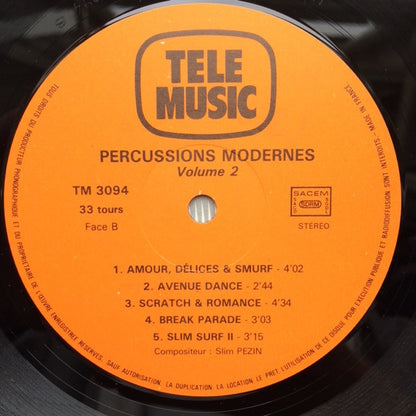 Slim Pezin : Percussions Modernes (Volume 2) (LP)