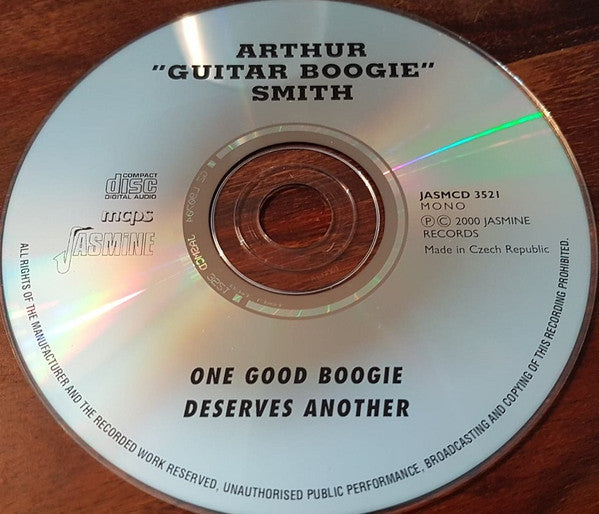 Arthur Smith (2) : One Good Boogie Deserves Another (CD, Comp)