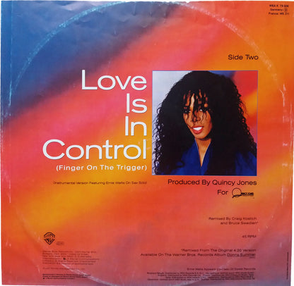 Donna Summer : Love Is In Control (Finger On The Trigger) (12", Maxi)