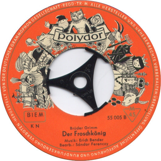 Gebrüder Grimm : Der Froschkönig (7", Mono)