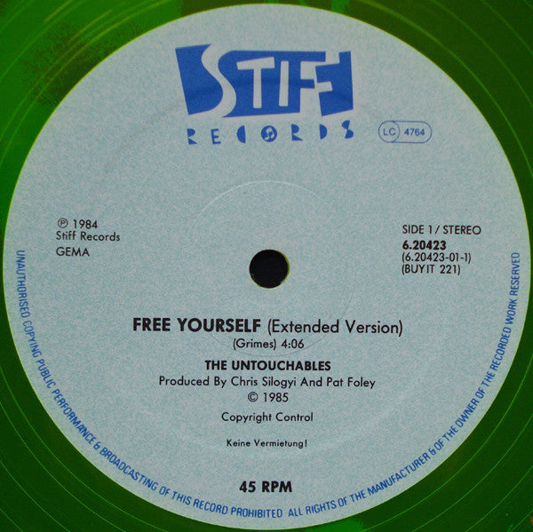 The Untouchables (7) : Free Yourself (12", Yel)