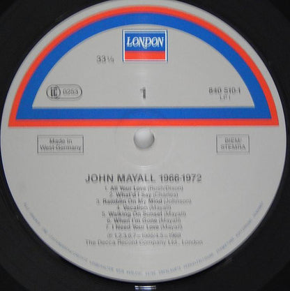 John Mayall : 1966-1972 (3xLP, Comp)