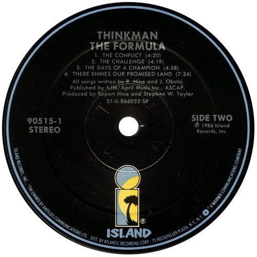 Thinkman : The Formula (LP, Album)