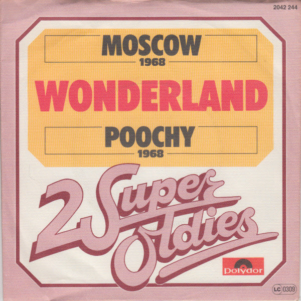 Wonderland (8) : Moscow / Poochy (7", Single, RE)