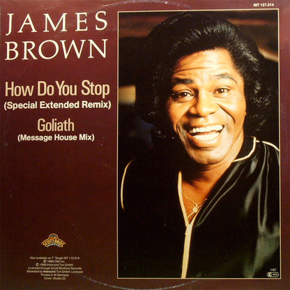 James Brown : How Do You Stop / Goliath (12", Maxi, Gre)