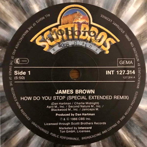 James Brown : How Do You Stop / Goliath (12", Maxi, Gre)