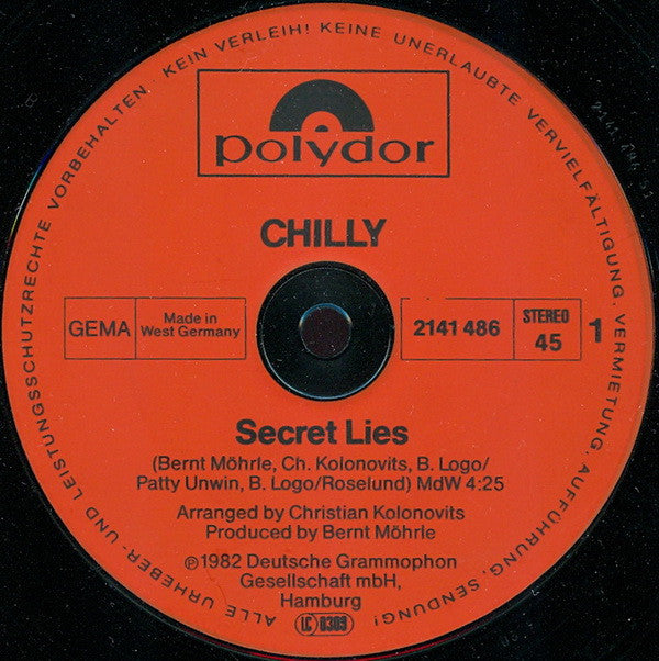 Chilly : Secret Lies (12")