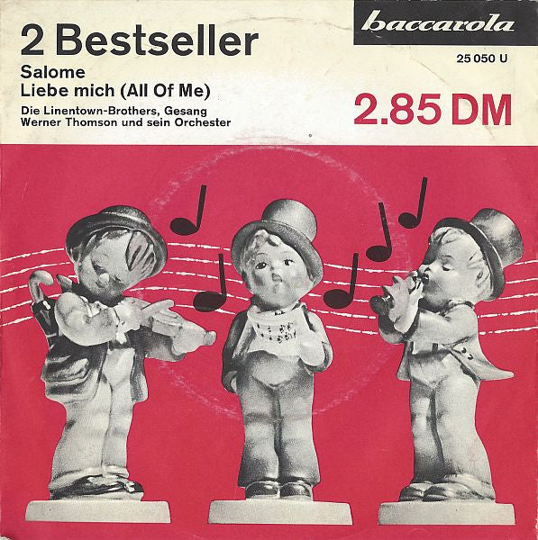 Die Linentown-Brothers : Salome / Liebe Mich (All Of Me) (7", Single)