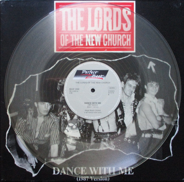 Lords Of The New Church : Dance With Me (1987 Version) (12", Cle)