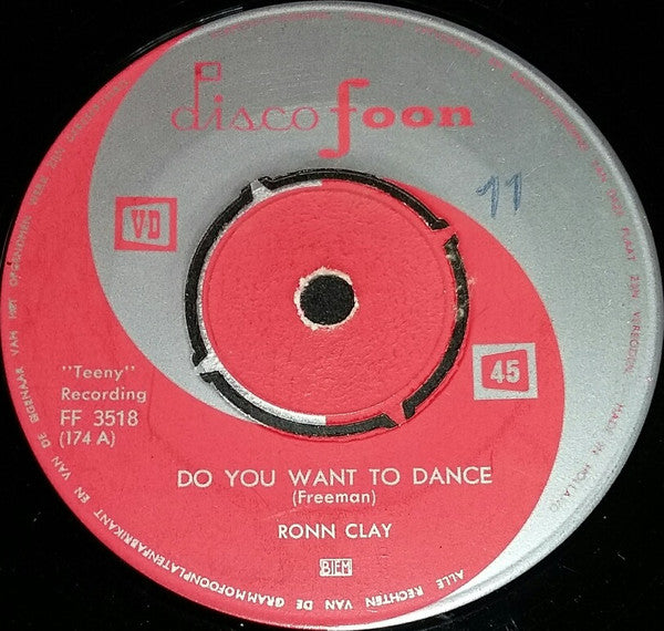 Ronn Clay : Do You Want To Dance (7", Single)